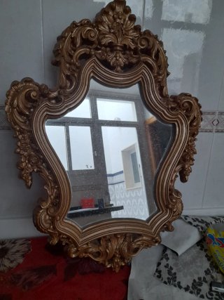 Espejo Antiguo Dorado