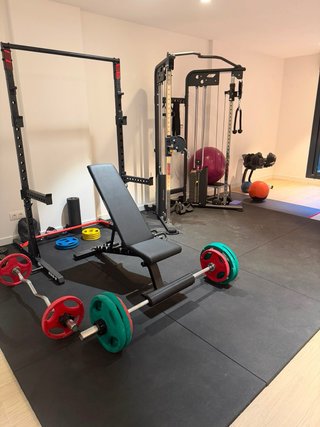 Máquinas de gimnasio poco usada