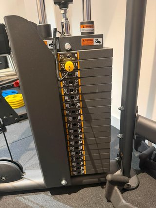 Máquinas de gimnasio poco usada