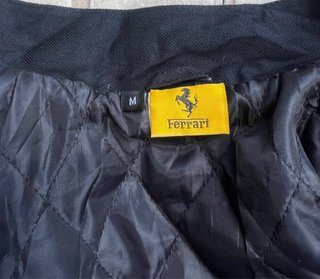 Chaqueta Ferrari Negra Talla M