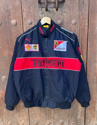 Chaqueta Ferrari Negra Talla M