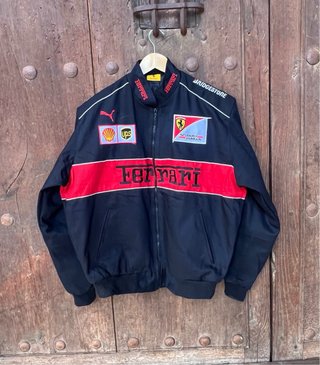 Chaqueta Ferrari Negra Talla M