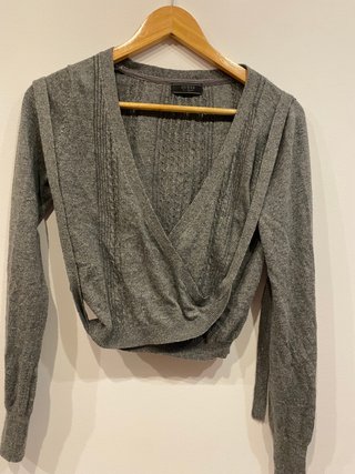 Conjunto Guess Chaqueta y Top Mujer Gris