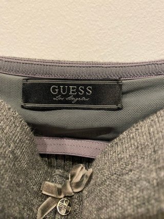 Conjunto Guess Chaqueta y Top Mujer Gris