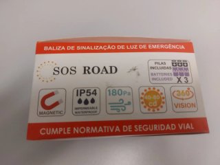 Baliza LED de Emergencia SOS ROAD V16