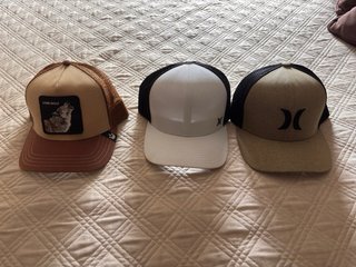 Gorra Hurley Beige y Negra