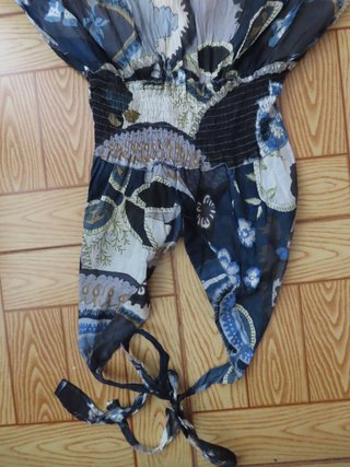 100% Algodón vestido boho halter india