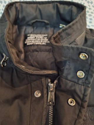 Chaqueta Schott NYC Type U Negra