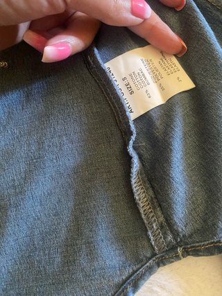 Camisa vaquera mujer
