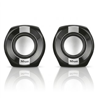 Altavoces Trust Polo Inalámbricos Negro/Plata