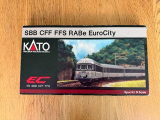 Kato EuroCity SBB CFF - DCC escala N digital
