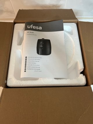 Freidora de aire Ufesa Duet 2L