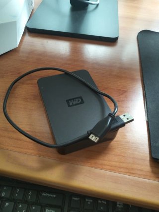 Disco Duro Externo WD 1TB USB 2.0