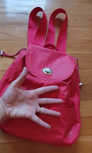 Mochila Mandarina Duck rosa