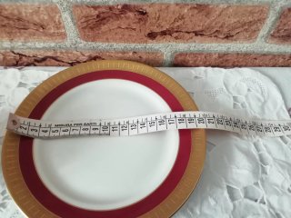 Set Rosenthal porcellana oro e bordeaux