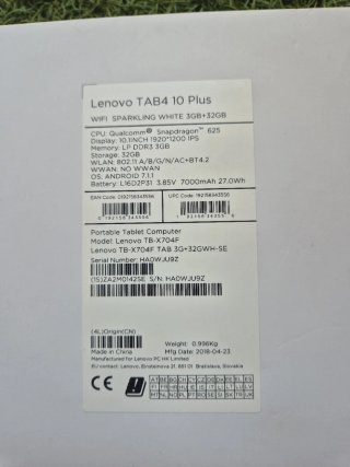 Tablet Lenovo TAB 4 10 Plus