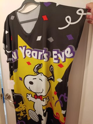Vestido Snoopy New Year's Eve Talla Única