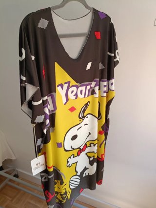 Vestido Snoopy New Year's Eve Talla Única
