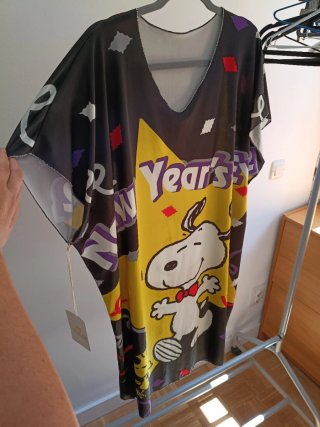 Vestido Snoopy New Year's Eve Talla Única