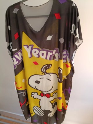 Vestido Snoopy New Year's Eve Talla Única
