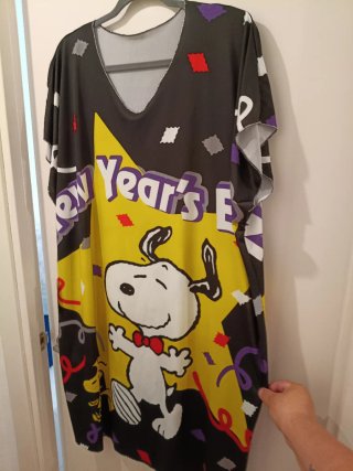 Vestido Snoopy New Year's Eve Talla Única