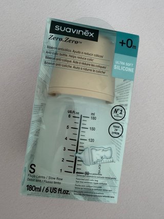 Biberón Suavinex Zero.Zero 180ml +0m