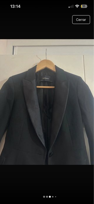 Blazer Smoking Zara.