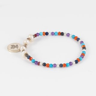 Pulsera Tous océano de plata con perlas y gemas