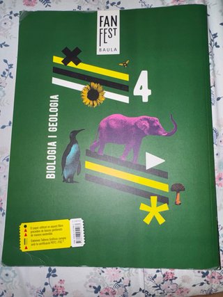 Biologia i Geologia 4, Secundària, Fanfest Baula
