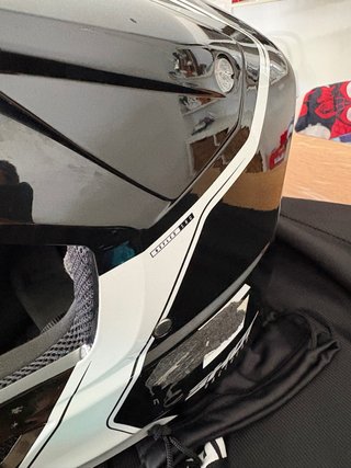 Casco Enduro SHOT Negro/Blanco