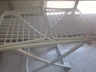 Tendedero Plegable Blanco