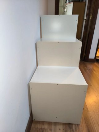 Estantería modular blanca Ikea Trofast