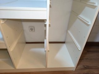 Estantería modular blanca Ikea Trofast