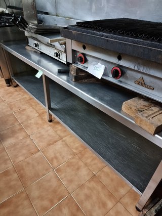 Mesa INOX Industrial Taller Hostelería Restauració