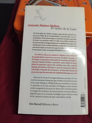 Libro El viento de la Luna - Antonio Muñoz Molina