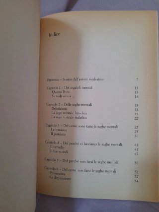 Smettere di farsi seghe mentali e Puoi scegliere