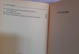 Smettere di farsi seghe mentali e Puoi scegliere