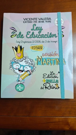 Ley de Educación, versión Martina Ley orgánica ...