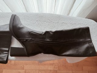 Stivali alti da donna neri taglia 38