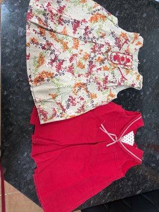 Lote 2 vestidos niña