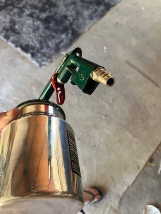Pistola chorro de arena