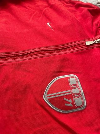 Chaqueta Nike Vintage Roja y Gris