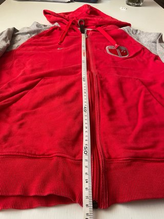 Chaqueta Nike Vintage Roja y Gris