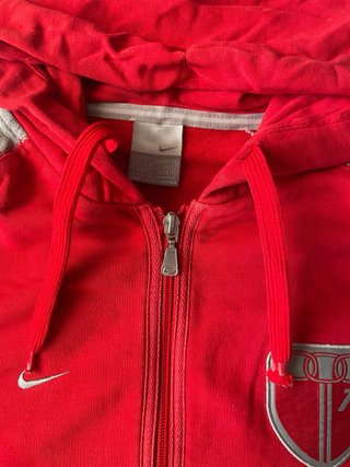 Chaqueta Nike Vintage Roja y Gris