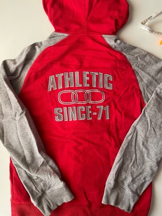 Chaqueta Nike Vintage Roja y Gris