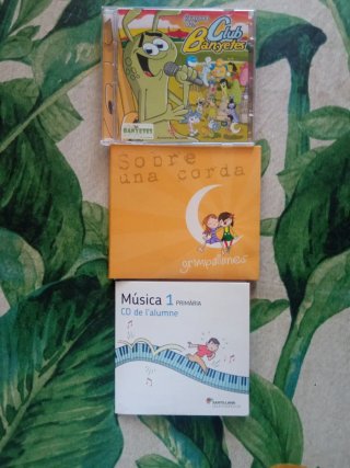2 CDs Música Infantil + CD doble Banyetes