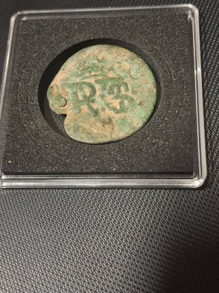Moneda Antigua Bronce