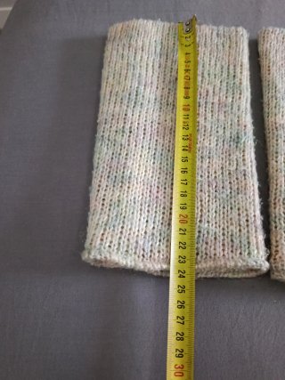 Calzas de punto multicolor talla única