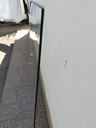 Cristal para mesa con caballete