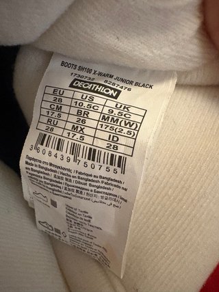 Mono de esquí rojo para niño + Botas